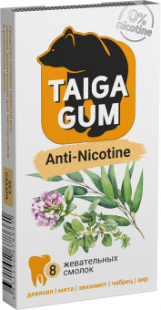 Taiga Gum "ANTI-NICOTINE"
