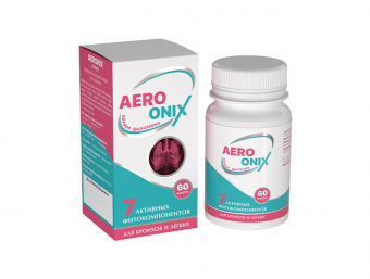 "AERONIX", капсулы для здоровья бронхов и лёгких